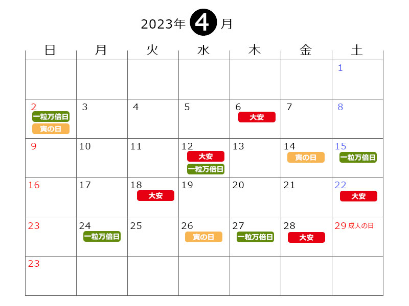 2023年4月1日属于嫁娶的下等吉日吗 2023年4月1日哲人节是适宜摆酒的日期吗